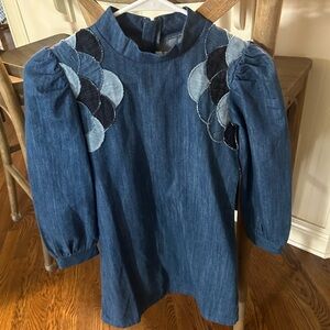 Chloe denim dress size 10